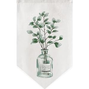 AOEGBY Halve keuken raamgordijnen groene plant kort gordijn Japanse deur gordijn raam keuken slaapkamer decoratie gordijn half gordijn korte gordijnen (kleur: 18, maat: B 50 x H80 cm)