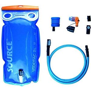 SOURCE Ultimate Hydration System 2 L Transparant Blue 2017 Rugzak