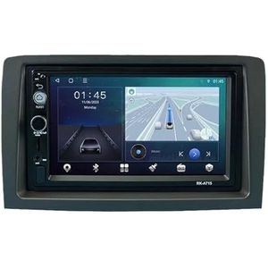 Carplay Stereo Compatibel met Fiat Idea Lancia Musa 2003-2008 Android Autoradio Multimediaspeler(A FT7 1G32G AHD)