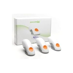 Dexcom - G6 Sensoren Applicator Set - Glucosemeting - 3 Stuks