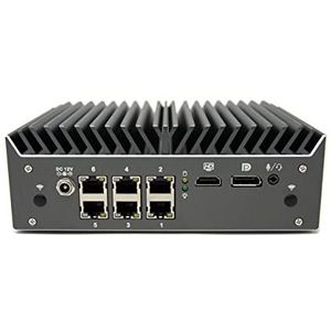 Protectli Vault Pro VP4670-6 poort, Firewall Micro Appliance/Mini PC - Intel i7, 2.5G poorten, DDR4 RAM, M.2 NVMe of SATA SSD opslag, AES-NI, Barebones
