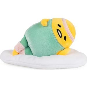 GUND Sanrio Gudetama The Lazy Egg pluche dier, Eggercise Gudetama, vanaf 8 jaar, 12,7 cm