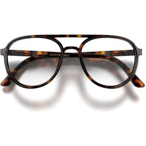 London Mole® Pilot leesbril | Coole lezers in pilotenstijl | Heren dames unisex | Veer scharnieren