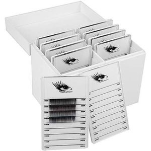 False Eyelash Storage Box,10 Layers Eye Lashes Extensions Holder Case Makeup Organizer Eyelash Extension Tool