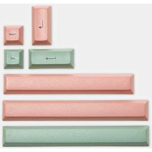 YMDK DSA Dye Sub 9009 Retro PBT Spatiebar Kit