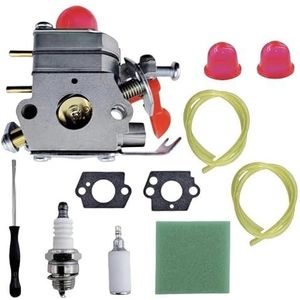 530071811 Carburateur for Poulan Pro 530071811 LE Featherlite PP025 PP125 P4500 PP258TP PP25E Trimmer Craftsman C1U-W19(1 Set)