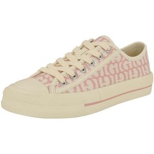 GUESS Dames Carey Sneaker, Medium Roze Logo 660, 9 UK, Medium Roze Logo 660, 9 UK