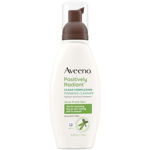 Aveeno, Cleansers Clear Complexion Foaming Cleanser Pump, 6 fl oz van Aveeno