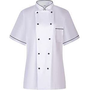 MISEMIYA MZ-849B Kokjas voor dames, Wit, 3XL