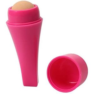 Gezichtsolie absorberende vulkanische steen gezicht roller herbruikbaar gereedschap roze
