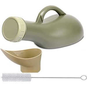 Urinezakken, Urinoirfles Draagbare Unisex Urine, Lekvrije Plasfles for Vrouwen Mannen, Plasfles met Vrouwelijke Opzetstuk, Mannelijke Urinefles Lekvrij for Ouderen en Patiënten