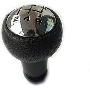 TUANZUN Versnellingsknop, auto versnellingspookknop 5 versnellingen versnellingspookknop handvat en stoffen versnellingspookknop geschikt voor Citroen C2 C4 Picasso voor Peugeot 206 306 307 308 3008
