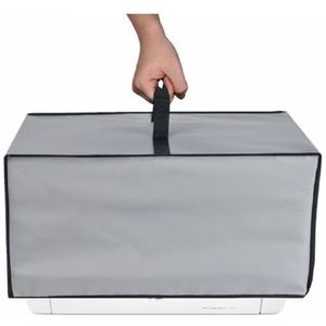 Antistatische waterdichte printer stofkap voor HP LaserJet MFP M140w/M110w draadloze printer/PANTUM P2502W/BP2309W laserprinter (zilvergrijs)