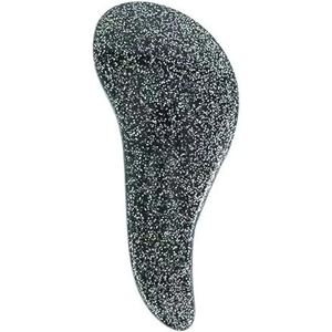 Massage haargroei verzorging borstel haar kam ergonomie handvat verlicht hoofdhuid druk (maat : zwart)