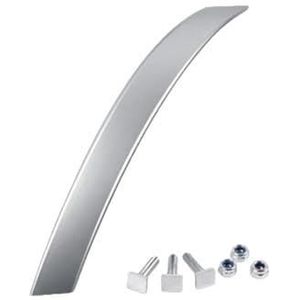 Handgrepen Het Interieur Auto Auto-interieur Armsteun & Handgreep Bekledingsset Decoratieve Afdekking Voor BMW 5-serie E60 E61 2004-2006(‎Back Left Silver)