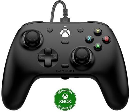 GameSir - G7 HE - Gaming-Controller - Zwart - Met Kabel - Officieel Gelicentieerd voor Xbox Series X|S, Xbox One, Windows 10/11