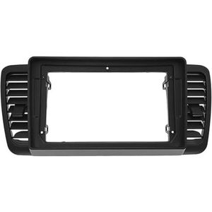 Voor Subaru Voor Outback Voor Legacy 2004-2009 Linker Stuurwiel 9 Inch 2 Din Autoradio Fascia Dashboard Speler DVD Adapter Frame Paneel Interieuraccessoires