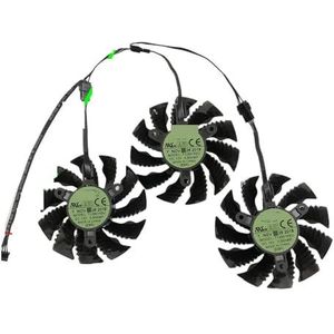 VGA GPU-videokoeler, grafische kaartventilator, T128015SU, 82-84 mm, voor GIGABYTE RX 6900 XT 6900XT rx6900xt voor GAMING OC(1Set T128015 type A)