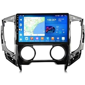 Android 11 Dubbel Din Stereo Auto Multimedia Radio Voor Mitsubishi L200 2015-2019 9 Inch Dubbel Din Auto Stereo Head unit Ondersteuning 4G WIFI Bluetooth Stuurbediening Carplay(A A600S 4G+WIFI 8-Core