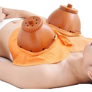 Moxibustion - Blikken Doos - Rookloze Body Massage Tool - 2 stuks - 15.2 x 12 cm