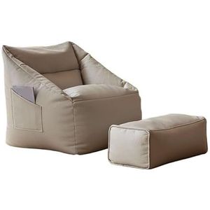 vloerstoel Luie Bank Tatami Balkonbank Liggend Thuis Enkele Vrijetijdsstoel Slaapkamer Fauteuil Kantoor Vrijetijdsfauteuil bank stoel (Color : A, Size : 27.5 * 27.5 * 31.4in)