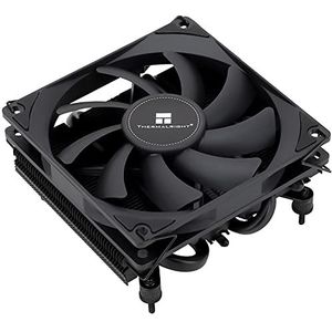 Thermalright AXP90-X36 Black Low Profile CPU luchtkoeler, 36 mm hoogte, TL-9015B Slim PWM-ventilator, AGHP-technologie, voor AMD AM4/AM5 Intel 1700/1150/1151/1155/1156/1200 (zwart)