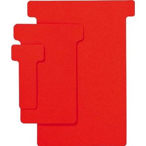 Planbord t-kaart a5548-222 48mm rood | Pak a 100 stuk
