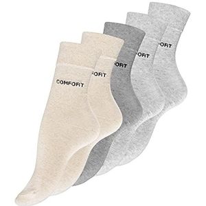 Cotton Prime Sokken  beige / grijs / donkergrijs