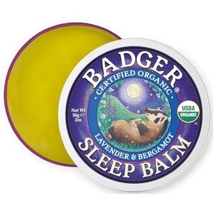 Badger Slaapzalf Balm, Lavendel en Bergamot, 56 g
