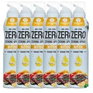 Rabeko - Zero Cooking Spray - Boter - 6 Stuks - 6 x 200 ml