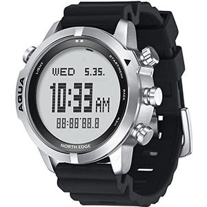 Outdoor Sport Multifunctionele Waterdichte Smart Waterdicht Horloge Hoge Druk Kompas Temperatuur Duiken Computer Horloge, Kleur: wit