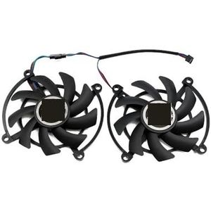 2 stuks/set voor kleurrijke GTX1060 voor GeForce GTX1070 GAMING GTX 1060 1070 iGame S videokaartkoelventilator