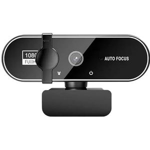 4K Full HD-webcam met microfoon Autofocus 8MP-websitecamera for Windows-pc Laptop Externe webcam Videogesprekken(4K stand)