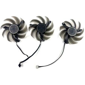 Koelventilator 82 mm 4-pins TH8015S2H-PCC01 GPU-ventilator voor PNY voor GeForce RTX3070 3070ti 3080 3080ti 3090 XLR8 REVEL EPIC-X RGB Triple(3pcs)