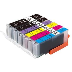 Inktcartridge for Ca-on TS6150 TS6151 TS6250 TS6251 TS6350 TS6351 TS8150 TR7550(1 SET 5PC)