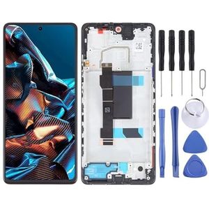 OLED Material LCD Screen For Xiaomi Redmi Note 10 Pro India Digitizer Full Assembly with Frame