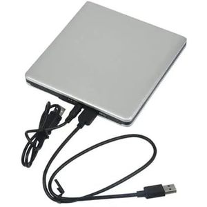 USB3.0 Type C 3D Slim Drive Brander DVD-speler DVD+/-RW-lezer Mediaspeler Soepele werking