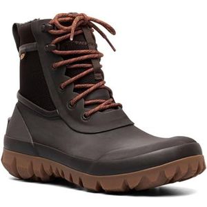 Bogs Men's Arcata Urban Lace Ankle Boot, Dark Brown, 11