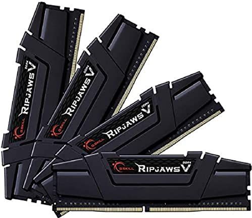 G.Skill - Ripjaws V - Geheugen - 32 GB - 4 x 8 GB - DIMM 288-PIN - 3600 MHz - Klassiek Zwart