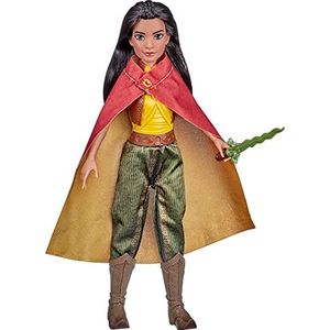 Disney Raya-modepop met kleding, schoenen en zwaard geïnspireerd op de Disneyfilm Raya en de laatste draak, speelgoed voor kinderen vanaf 3 jaar