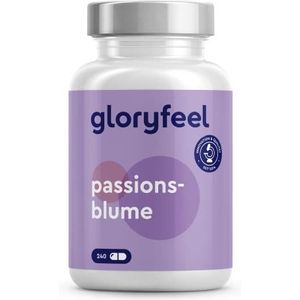 Passiebloem capsules hoge dosering - 937,5 mg passiebloemextract (gelijk aan 3750 mg passiebloem) - 240 capsules - Tegen onrust voor ontspanning - In laboratorium getest & zonder ongewenste toevoeging
