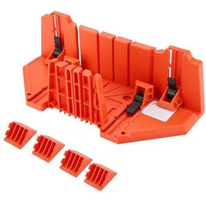 Verstekbakzaag Houtzaag Verstekbak Kunststof verstekbak Snoeizaag Houtzaag Handzaag Gereedschap 14 inch met klem