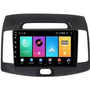 Android 14 2 Din Autoradio voor Hyundai Elantra 4 2006-2012 - Steun Carplay Android Auto DSP-9"" Touchscreen Auto Stereo Met Stuurwielbediening WIFI 4G Bluetooth Split-Screen(A,P2 WIFI 4-Core 1G+32G)