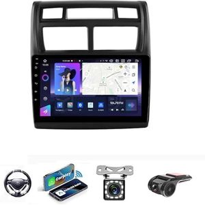 Android 13 Auto Stereo MP5 Player 9'' Screen Autoradio Voor KIA Sportage 2007-2012 Car-play Android Auto GPS-navigatie Bluetooth RDS FM AM DAB+ Radio Stuurbediening Voice Control(NF-3 8Core 2+32G)