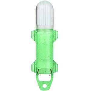 Mini Fishing Lures, Fishing Finder, Underwater Fishing Light Ingebouwde knop Batterij Deep Drop LED-lampje voor Dock Sea(green)