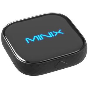 MINIX draadloze Carplay-adapter en Android Auto draadloze adapter, 2 in 1 Auto Car Play draadloze dongle voor fabrieksbedrade auto's vanaf 2016, compatibel met iPhone IOS 10+ / Android 11+