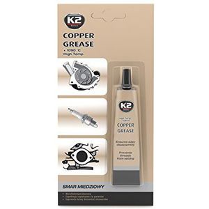 K2 Koperpasta, kopervet, geschikt voor hoge temperaturen vet tot 1090 °C, high-performance vet, 20 g