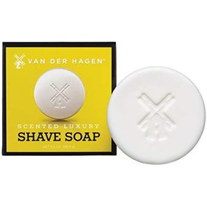 Van Der Hagen Men's Luxury Scented Shave Soap, 3.5 Ounce (Pack of 6)