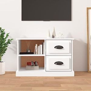 DIGBYS TV Kast Wit 73x35,5x47,5 cm Engineered Wood