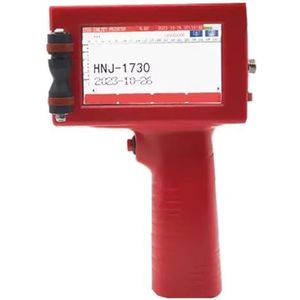 Handheld Printer Draagbare Handbediende Inkjetprinter Productiedatum Barcode Etiket Coderingsmachine Batchnummer Sneldrogend Geen Codering Efficiënt Helderheid